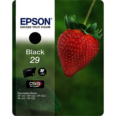 Epson Strawberries T2981 Black Ink Cartridge Epson Strawberries T2981 Black Ink Cartridge